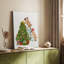 Échelle de Noël bouledogue français de Noël - galerie Cavas sur mesure-1819652591