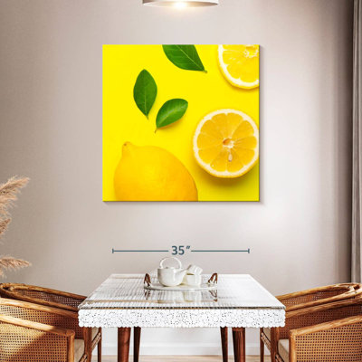 Yarlin citrons sur jaune