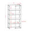 Bibliothèque en métal Bexley H 72,25 "