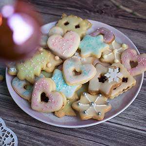 Bunte Plätzchen