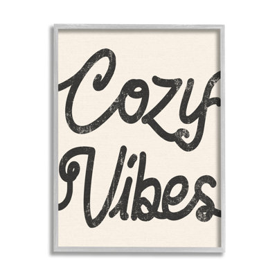 Cadre texturé Cozy Vibes