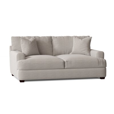 Emilio 65"" Recessed Arm Loveseat With Reversible Cushions -  Wayfair Custom Upholstery™, 6FD6121352464C68BB22A82A075FF403