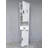 69" H Tall Bathroom Storage Cabinet With 2 Barn Doors And 1 Drawer, Narrow Storage Unit, Adjustable Shelves,Floor Cabinet For Bathroom, Living Room, Entryway,Kitchen,(Grey)-961509308