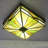 Mission Flush Mount Ceiling Light