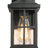 Adwita 1- Light Matte Black Lantern Outdoor Wall Sconce-409590054