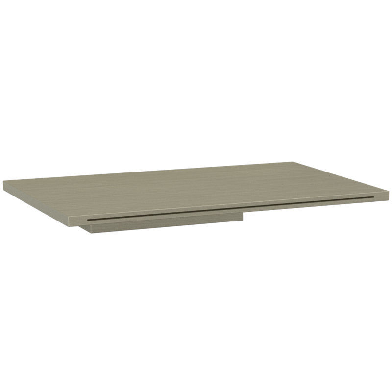 Garniture de bec de baignoire murale Milan, Nickel brossé