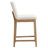 Alayha Upholstered 26'' Counter Stool with Solid Wood Frame-845734064
