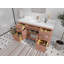 Meuble-lavabo double 60 po avec plateau en quartz Sonoma-101704623-139023909