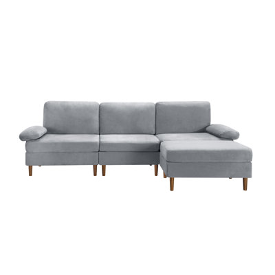 Daiyan 2 - Piece Upholstered Sectional by Latitude Run
