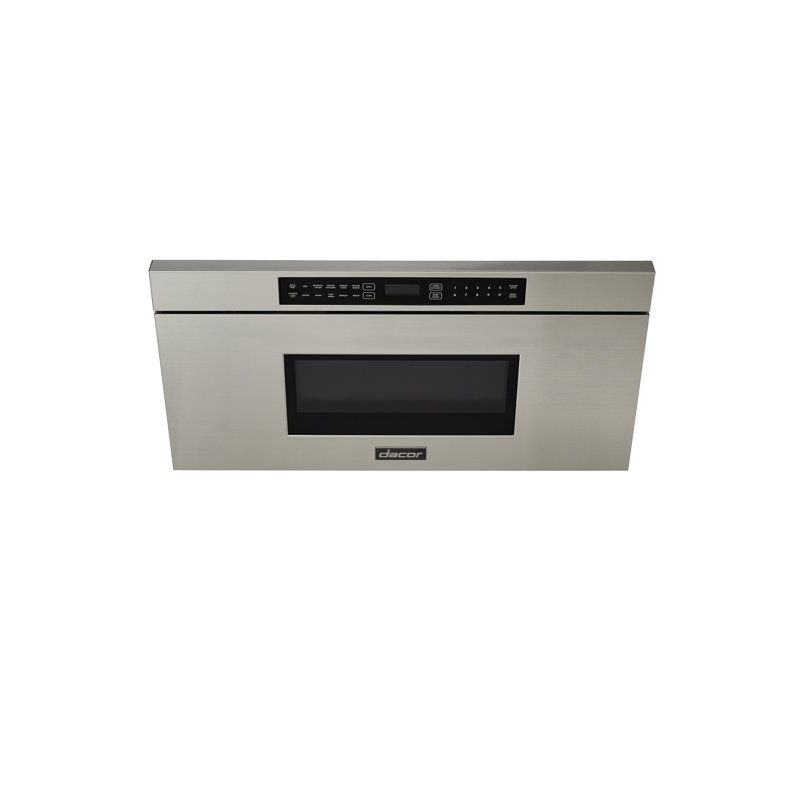 30" Microwave Oven Drawer, Silver Stainless