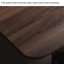 Table basse rectangulaire en bois massif de luxe clair-2070704007