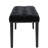 Black Bench For Multiple Spaces - Bedroom, Dining Room, Entryway Design, Sponge Filled Velvet Cushion, 45.65" L X 17.04" W 19.42" H Style, Plastic Floor Protection-1812853878