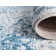 Tapis oriental bleu Rosamonde