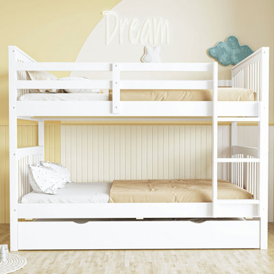 Bunk Bed With Trundle And Ladder