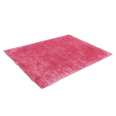 Kota Solid Colour Hand Woven Shag Area Rug