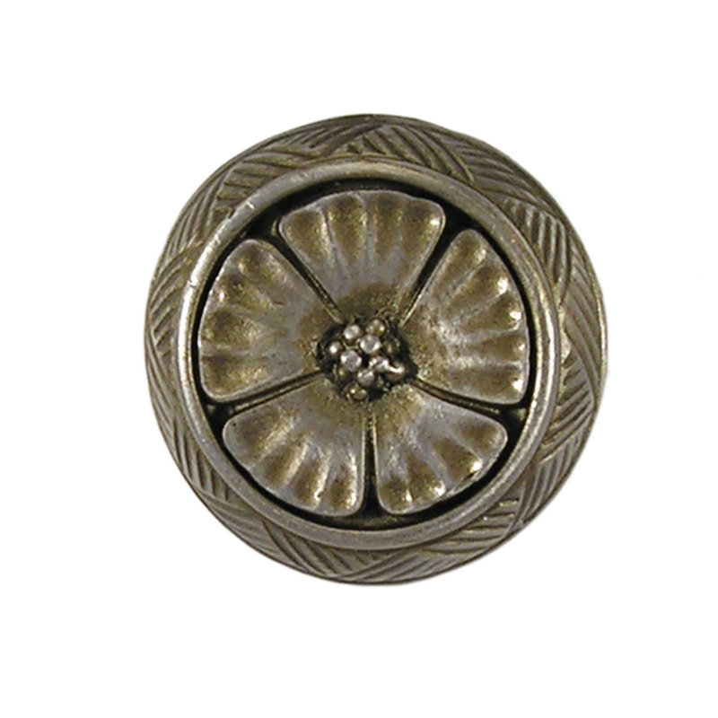Jakarta Mushroom Knob, Champagne Pewter
