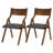 Set of 2 Upholstered Folding Dining Chairs - Space-Saving, Lightweight, Ergonomic Design for Dining Room, Office or Outdoor Use-1348512839
