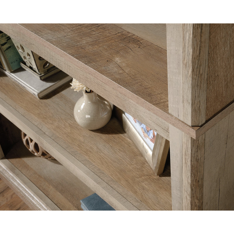 Brunoy 5 Shelf Bookcase Mo 3A, Lintel Oak