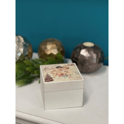 Manufactured Wood Decorative Box