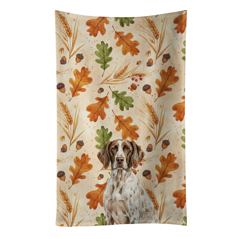 Serviette de cuisine tricolore Sheltie, German Shorthaired Pointer