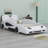 Race Car-Shaped Platform Bed With Wheels-579536321