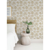 Tortuga Coral Weave Wallpaper