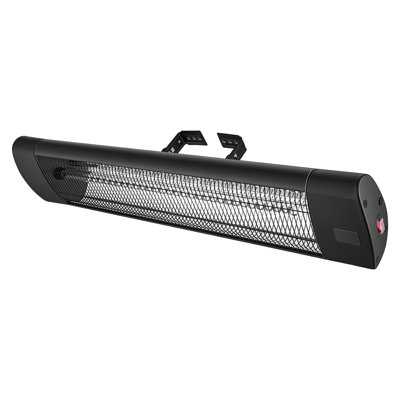 Infrared Heater 1500W Electric Space Heater with 3 Heat Settings, Remote Control, 24-Hour Timer, Durable Aluminum Alloy Construction, Ideal for Outdoor Spaces like Patios, Backyards, and Balconies