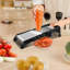 Trancheuse à mandoline en acier inoxydable TopMart