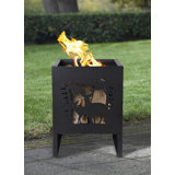 Firebasket Square Deer