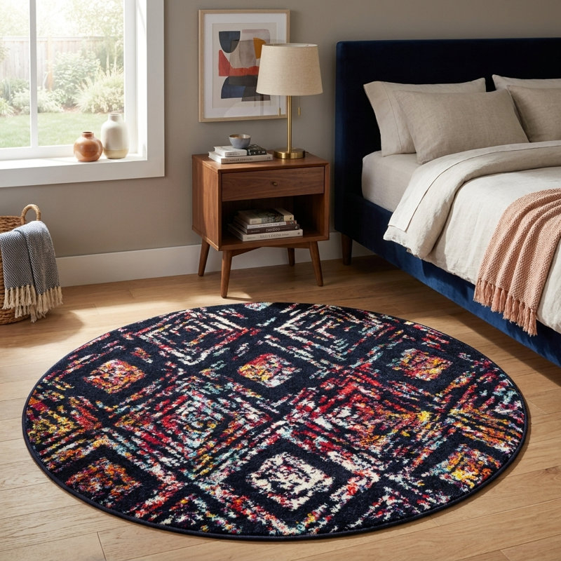 Tapis Ivy Daijanay, Rond de 3 pi 1 po