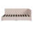 Upholstered Daybed With 2 Storage Drawers Twin Size Sofa Bed Frame No Box Spring Needed, Linen Fabric-2011776564