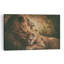 Couple de lions enlacés, affiche contemporaine représentant un couple de lions dans un décor naturel et animalier-1242270851