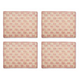 Black Sinamay Placemats, Set Of 4