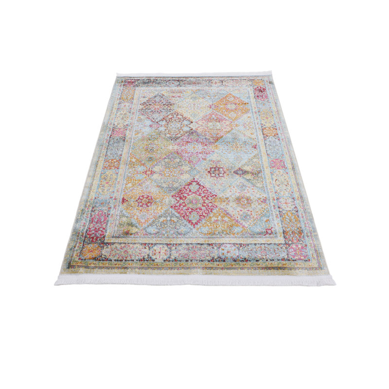 Harleen Plaid Area Rug, Rectangle 140 x 200cm