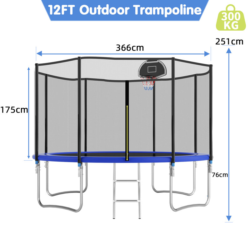EvoNet Trampoline, Blue