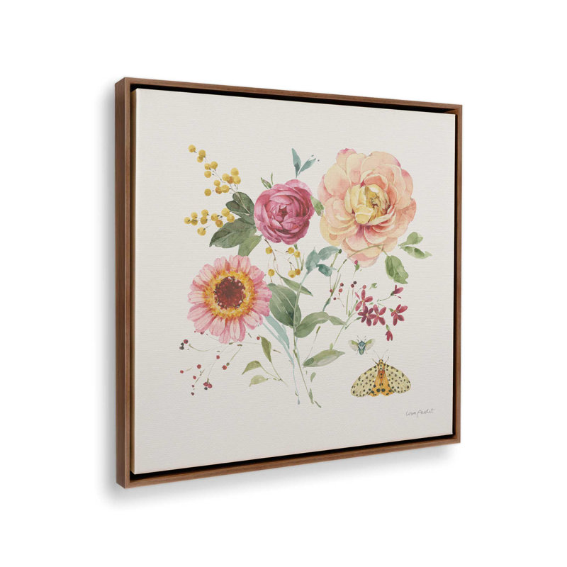 Impression sur toile Summe, Brun, Impression encadrée sans passe-partout, H 31,5 po x l 31,5 po