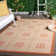 Debriana Performance Plaid Indoor/Outdoor Area Rug