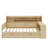 Tiaisha Full Size Multi-functional Bed with Two Storage Drawers and Study Desk-1340076102