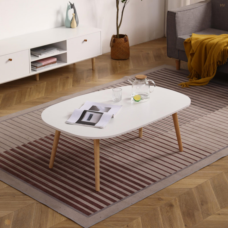Table basse en forme d'arc