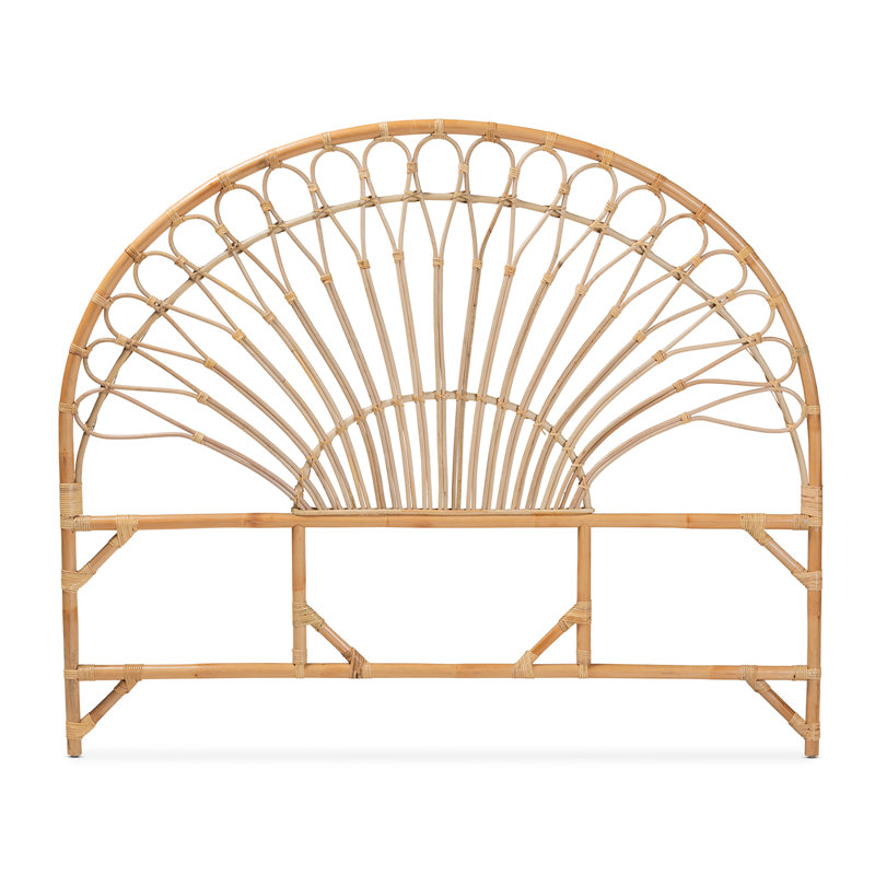 Devereaux Natural Brown Rattan King Size Headboard