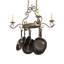 32" Long Eloise 4 Light Pot Rack