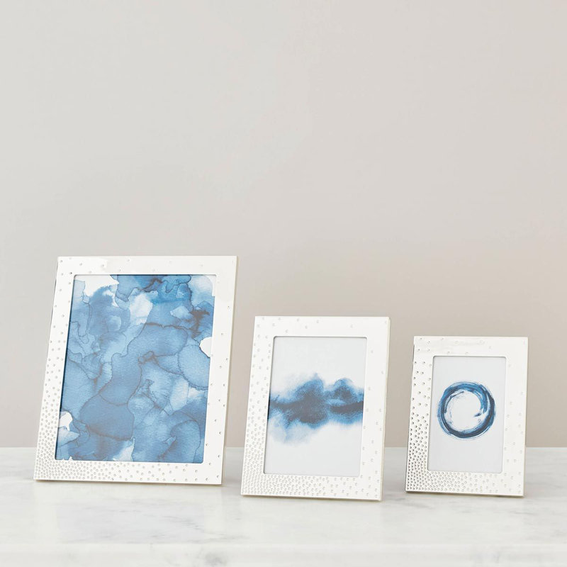 Silver Metallic 5x7 Tabletop Photo Frame