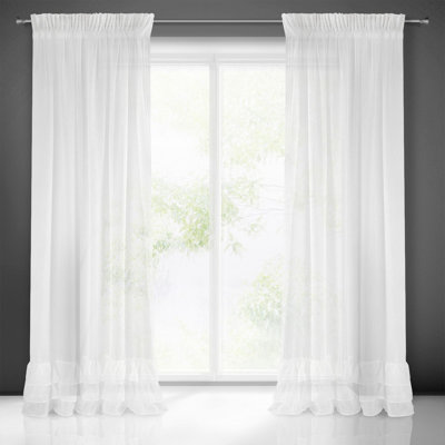 Plympt Sheer Curtain Single Panel