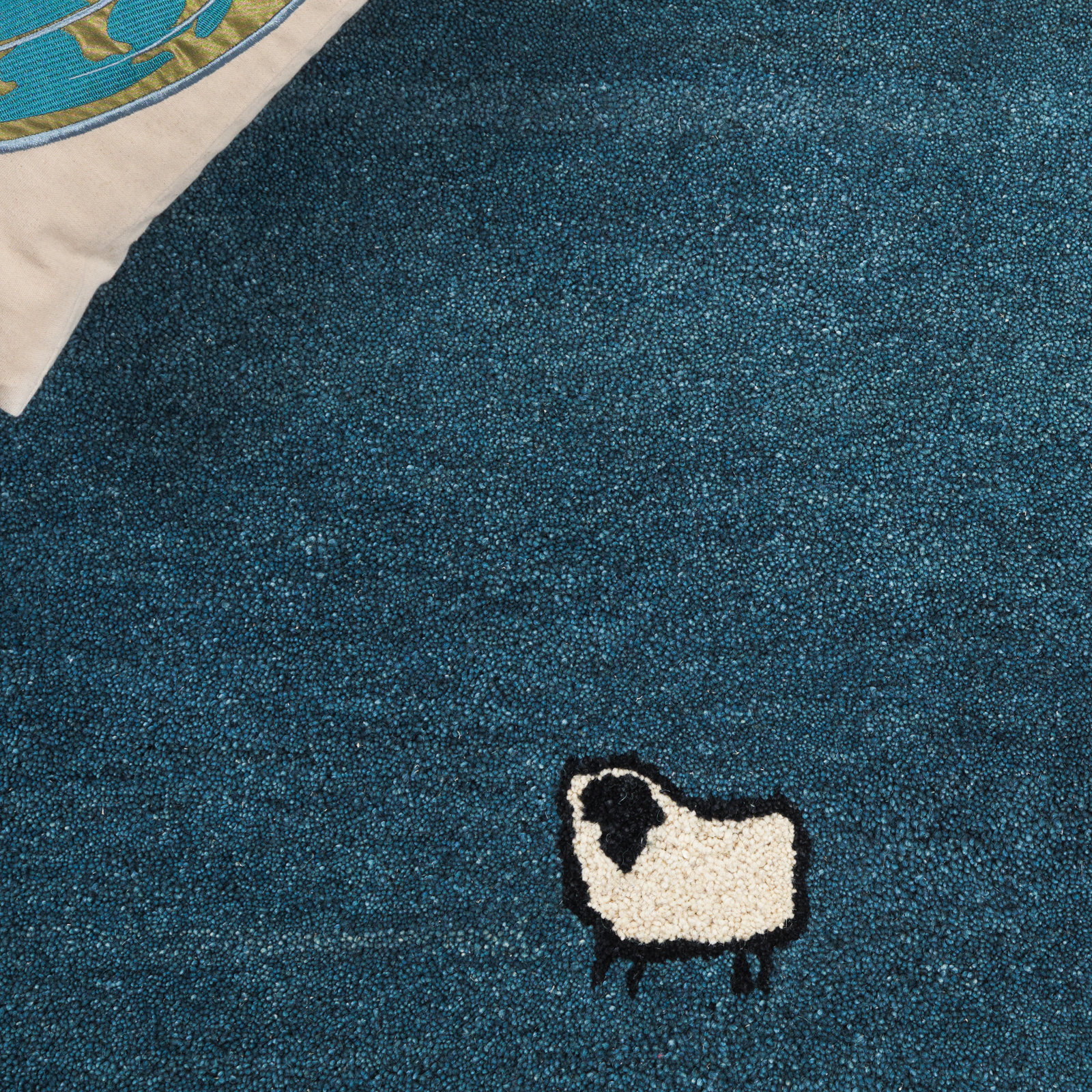 Racheal Hand-Tufted Rug, Square 6'