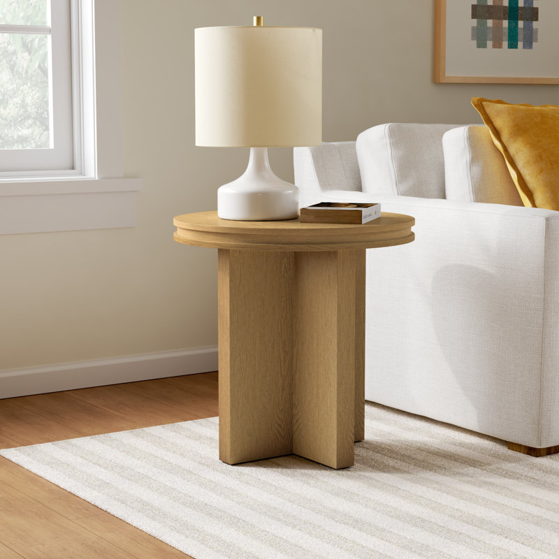 Southampton End Table, Beige