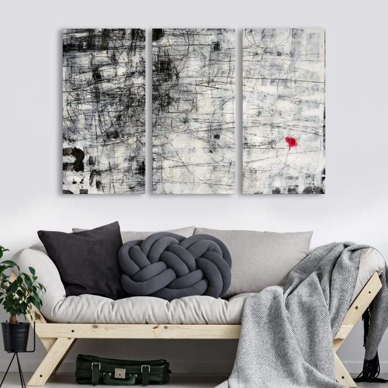 Forgiven par Norman Wyatt Jr. - Ensemble de 3 reproductions sur toiles tendues, H 24 po x l 12 po x p 1,5 po