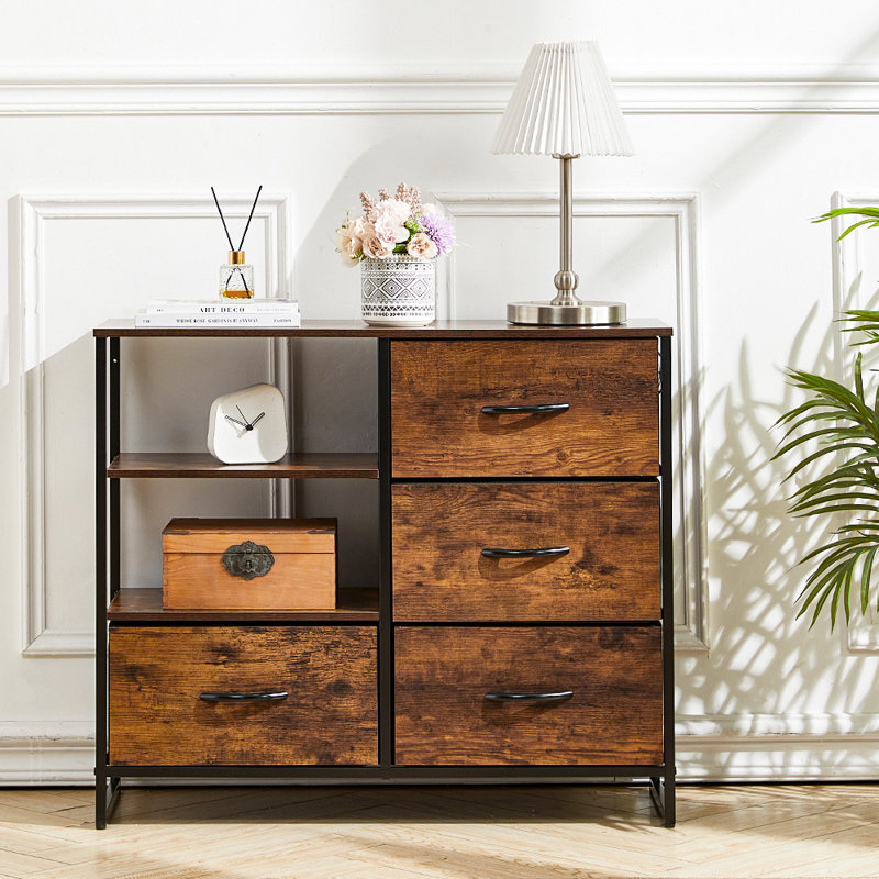 Sherryl 84cm W 4 - Drawer Chest of Drawers