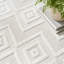 Tapis intérieur / extérieur ivoire / blanc Foundry Select-1725424160