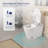 ModernBath Smart Toilet with Hands-Free Lid, Touchless Flush, Heated Seat, Air Dryer, Bidet Wash, Sensor & Blackout Flush (Remote Included)