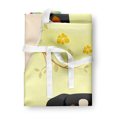 Easter No Pattern Bib Apron